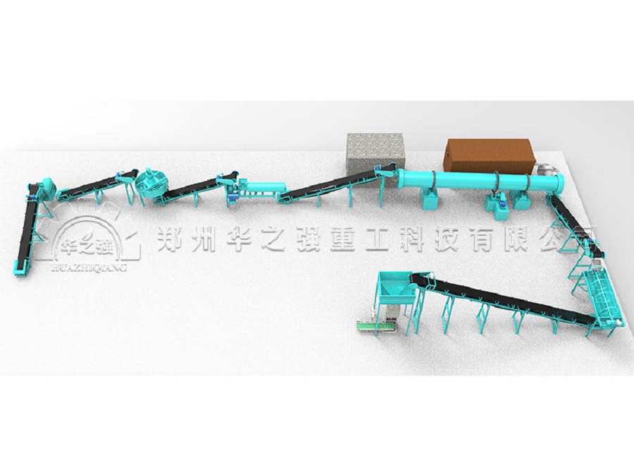 糞便加工成有機肥設備的原理和工藝