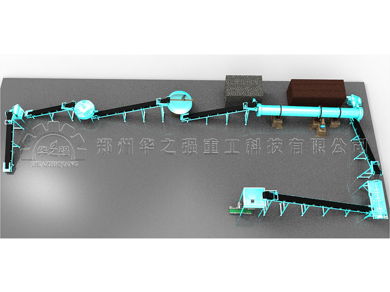 顆粒狀有機(jī)肥加工的兩個(gè)主要步驟