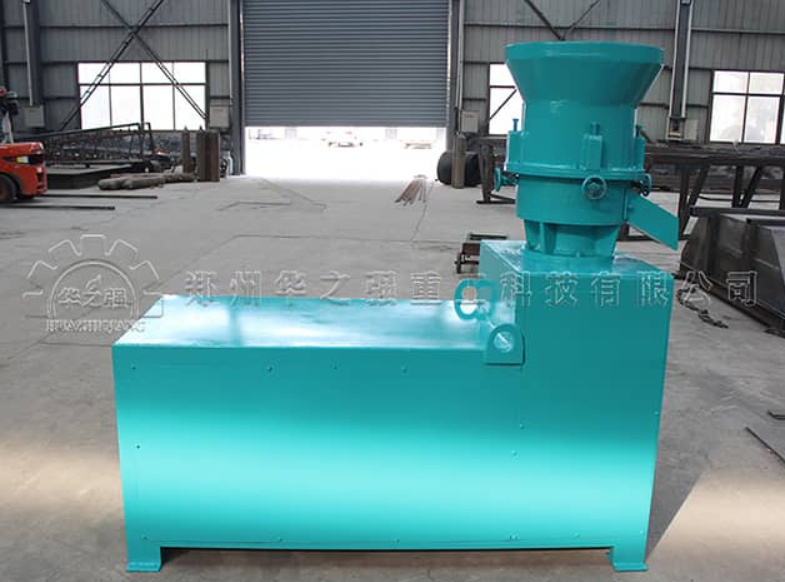 有機肥平模造粒機 - 畜禽糞便發酵后造粒 顆粒均勻